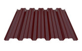 Профнастил Н60 0,7 мм ПЭ Красный RAL3020 (заказ в м2)